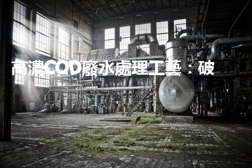 高濃COD廢水處理工藝：破解工業(yè)難題的創(chuàng)新之路？